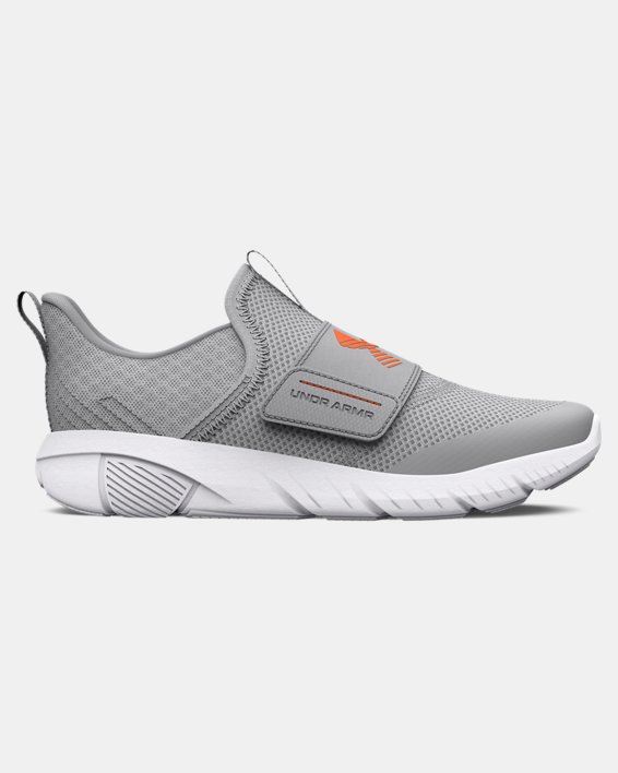 Boys' Pre-School UA Flash Running Shoes in Gray image number 0